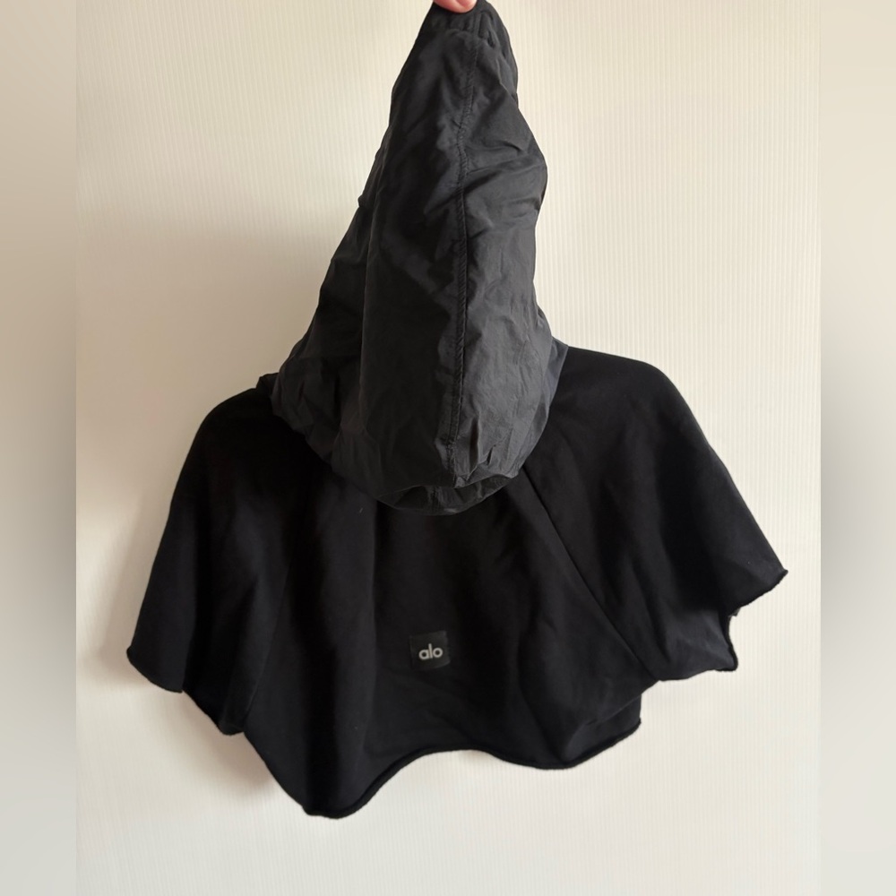 (SOLD) ALO Cropped Short Sleeve Hoodie - Picture 8 of 10
